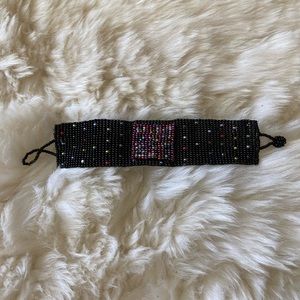 3 Beaded Jewelry Items: 2 Chokers, 1 Bracelet